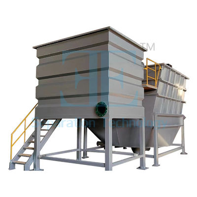 20-80m3/H झुका हुआ प्लेट सेटलर 0.55Kw लामेला प्लेट सेपरेटर