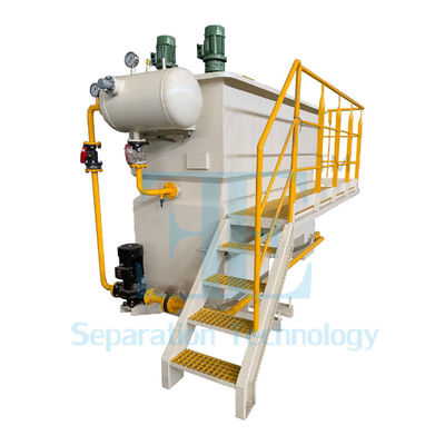 डीएएफ विघटित वायु फ्लोटेशन 1.5kw वायु कंप्रेसर जल उपचार के लिए डीएएफ प्रणाली