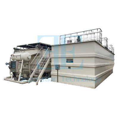 वसा अपशिष्ट जल उपचार डीएएफ प्रणाली 5.5kw पंप डीएएफ अपशिष्ट जल उपचार