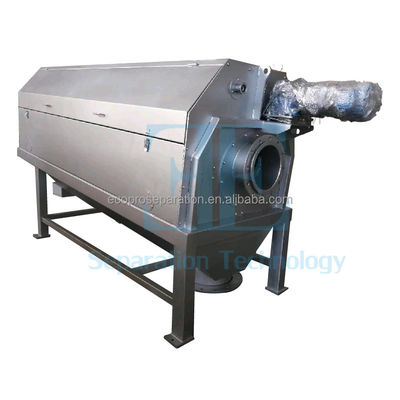 अपशिष्ट जल उपचार के लिए स्व-सफाई रोटरी ड्रम स्क्रीन D600*L1500
