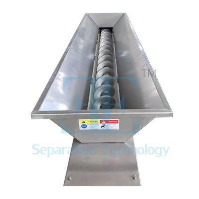 12000L/H स्लड डिवाटरिंग स्क्रू प्रेस अपशिष्ट जल उपचार स्लड स्क्रू प्रेस