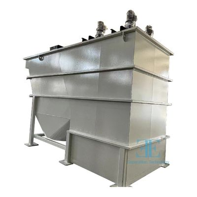 आसान स्थापना पीएलसी नियंत्रित 30L/H पानी उपचार के लिए स्वचालित लामेला क्लारिफायर प्रणाली