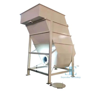 आसान स्थापना पीएलसी नियंत्रित 30L/H पानी उपचार के लिए स्वचालित लामेला क्लारिफायर प्रणाली