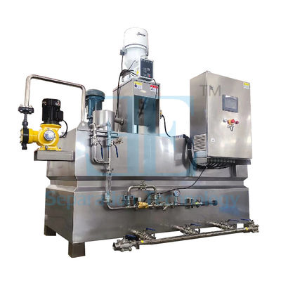 2000L/H ऑटोमैटिक ±1% सटीकता पॉलिमर डोजिंग सिस्टम के साथ 0.75kw Agitators