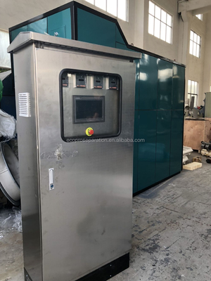एसयूएस 304 औद्योगिक इलेक्ट्रोकोएगुलेशन सिस्टम 40m3/घंटा अपशिष्ट जल उपचार