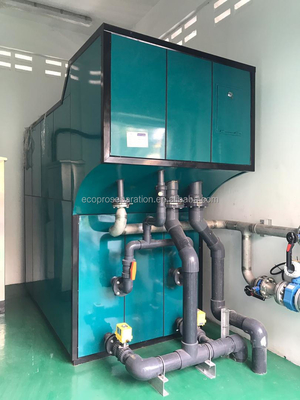 ऊर्जा बचत 220V औद्योगिक इलेक्ट्रोकोएगुलेशन अपशिष्ट जल उपचार प्रणाली 0.5m3/घंटा