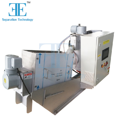 स्क्रू प्रेस कीचड़ निर्जलीकरण मशीन 9.6-120m3/h क्षमता