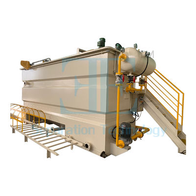 Ecopro 5m3/H Capacity DAF System with 0.55kw Air Compressor and 3kw Dissolved Pump Power for Wastewater Treatment
